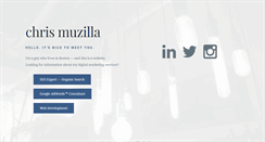 Desktop Screenshot of chrismuzilla.com